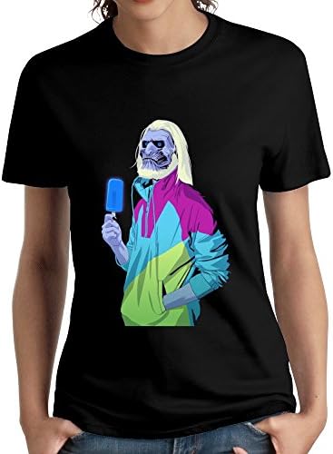 Women's The White Walker Got To Eat Short Sleeves T Shirts Black