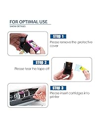 Valuetoner   Cartucho de tinta remanufacturado de repuesto para impresora HP 61 XL 61 XL para Envy 4500 4502, Deskjet 2540 1512 1010 1000 2549 2544 High Yield(1 negro, 1 tri color)