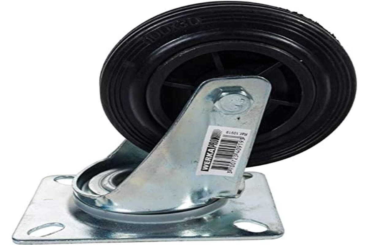 WERKA PRO Swivel Castors Without Brake Diameter 100 mm