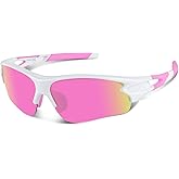 BEACOOL Polarized Sports Sunglasses for Men Women Youth Baseball Fishing Cycling Running Golf Motorcycle Tac Glasses UV400