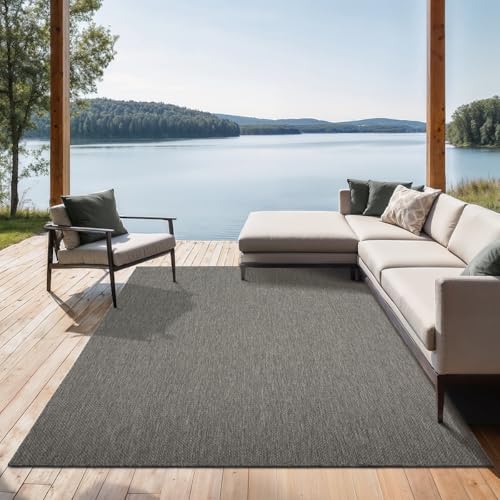 the carpet Mistra – Outdoor Teppich, Wetterfest, UV-beständig & pflegeleicht, für Balkon, Terrasse & Garten, auch für Wohnzimmer & Schlafzimmer geeign