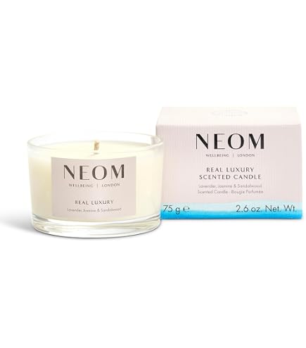 Amazon.com: NEOM- Happiness 1 Wick Candle | Neroli, Mimosa & Lemon