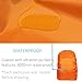 Joy Walker Backpack Rain Cover Waterproof Breathable Suitable for (15-30L, 30-40L, 40-50L, 50-70L, 70-90L) Backpack Hiking/Camping/Traveling (orange, XXL (for 70-90L backpack))
