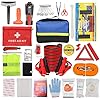 ZHSX Auto Emergency Kit, Auto Safety Kit voor Voertuigen Boten met Premium Opbergtas