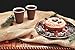 200 Pack - 12 Oz [8 oz] [4 Colors] Disposable Hot Paper Coffee Cups - Mocha Brown (Cups Only)