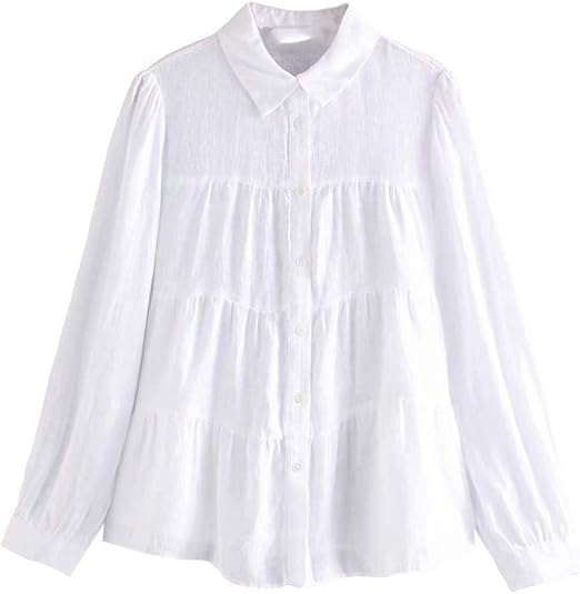 linen blouses amazon