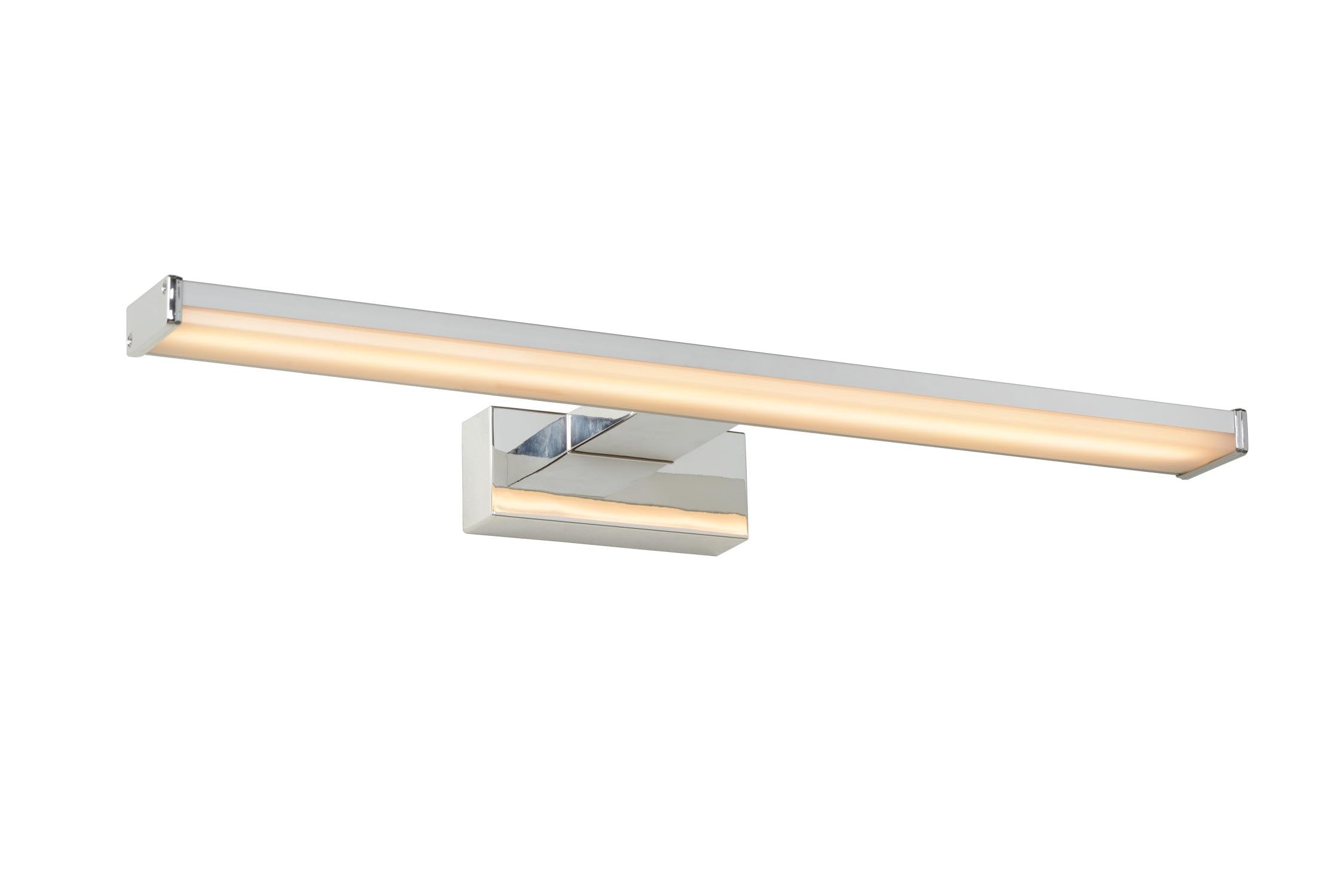 LUCIDE ONNO - Mirror Light Bathroom - LED - 1x11W 3000K - IP44 - Satin Chrome
