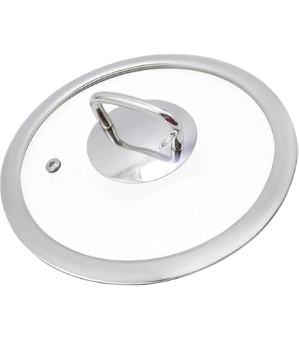 Clear Glass Pot Lid - 7 Inch, Oven Safe To 428°F, Fits Pans Up To 7.8 Inch Diameter - View #9