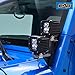 EAG Dual Work Light Bar A-Pillar Mounting Brackets Fit for 07-18 Wrangler JK 2DR 4DR 2Pcs