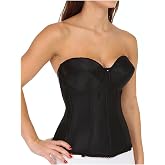 Carnival Women's Full Figure Satin Corset Bra