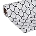 Duck Smooth Top EasyLiner, 20-inch x 6 Feet, Black Quatrefoil