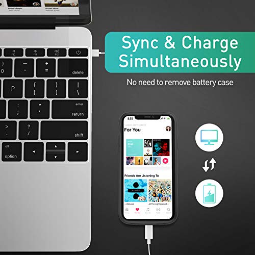 Lonlif Battery case for iPhone XR, 5000mAh Portable Charging Case