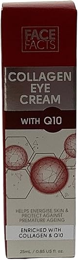 Face Facts Collagen Q10 Eye Cream 25ml Ubiquinone Vitamin E view 5
