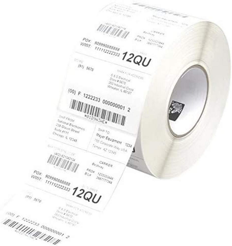 Zebra Z Ultimate 3000t, 4240 Labels, 76 mm, Box of 8, 2580 Labels, 25