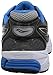 Saucony Men's Ride 8 Running Shoe, Grey/Black/Blue,12 M US