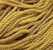 ArRord Gold Shiny Twist Cord Choker Thread Twine String Rope Piping Supplies Chain 3 Yards