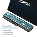 OMBAR PA3817U-1BRS Laptop Battery Replacement for Toshiba PA3817U-1BRS PA3817U-1BAS PA3818U-1BRS PA3819U-1BRS Toshiba Satellite C655 L600 L675 L675D L700 L745 L750 L750D L755 L755D M640 M645 P745.