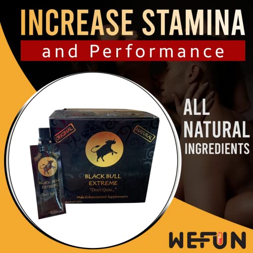 WeFun Black Bull Honey for Men 12 Pouches / Box in Oman | Whizz Honey