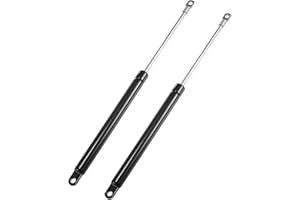 ARISELIFT 12 Inch 10Ib/45N/5kg Gas Springs, 12" Gas Struts Hydraulic Lift Support Toolbox Storage Box Window, 2 Pcs, Black