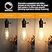 Vintage LED Edison Bulb Dimmable 8W ST64 Led Filament Light Bulb 2700K Soft White 820 Lumen 75-100W Incandescent Equivalent E26 Medium Base Decorative Antique Bright Bulbs for Bathroom Kitchen, 4 Pack