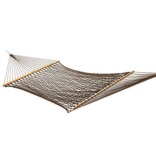 Pawley's Island Original Collection Large DuraCord Rope Hammock, Antique Brown
