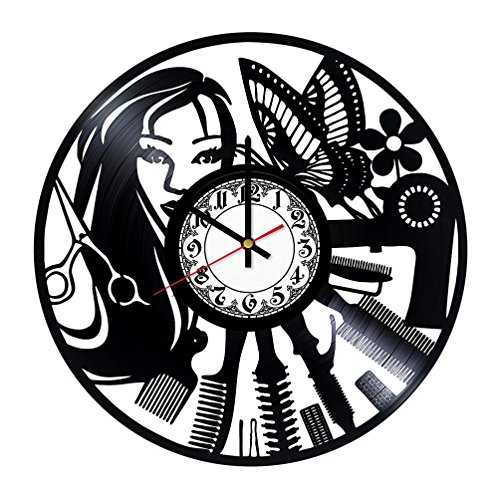 Girls Art Boutique Beauty Salon Hairdresser Style Handmade Vinyl