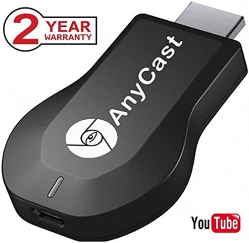 Anycast WiFi Display Dongle Receiver 1080P HDMI TV Stick Miracast Media Streamer for Phone Screen Mirroring to TV Support Miracast &amp; Airplay &amp; DLNA