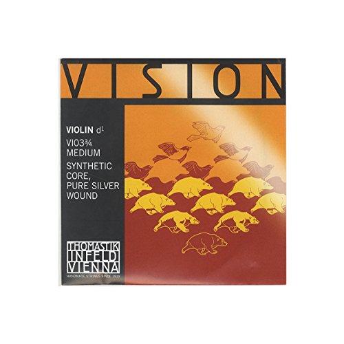 THOMASTIK Vision ヴィジョン バイオリン弦 D線 シルバー巻 VI03 3/4