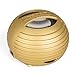 XBOOM Mini Portable Capsule Speaker with Rechargeable Battery and Enhanced Bass+ Resonator - Gold
