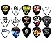 Cheerhas 30pcs Medium Guitar Picks Different Famous Rock Band Collection Double Side Color Printing Best Celluloid Guitar Picks For Musice Gift Music Lover 0.71mm (0.71mm+30PCS, Mixed Color)