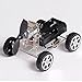 OriGlam Mini Motor Smart Robot Car, Wind Car DIY Puzzle Robot Kit, Windmilling DIY Robot Smart Car, Chassis Car Model and Battery Box For Arduino DIY