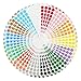Color Coding Labels 2240pcs 3/4’’ Round Self-Adhesive Colored Circle Dot Stickers 14 Bright Neon Colors