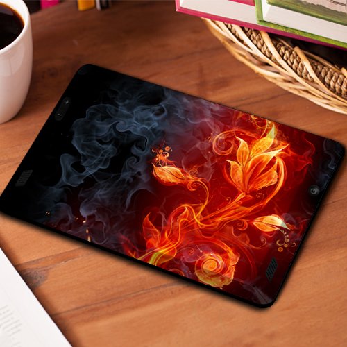 All New Kindle Fire HD Decal/Skin Kit, Flower of Fire (will not fit prior generation HD or HDX models)