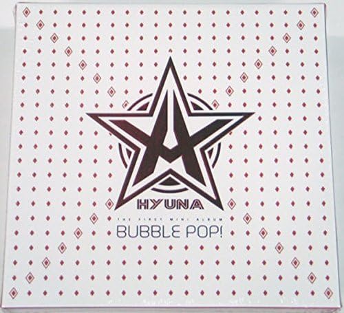 HYUNA 4Minute - Bubble Pop! (1st MIni Album) CD+Extra Gift Photocard