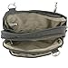 Baggallini Multi Pocket Crossbody/Waist Bag for Women - Highly Functional, Durable Design for Travel, Sightseeing, or Shopping - Great Utility Purse (Black/Khaki)