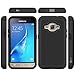 Samsung Galaxy Express 3 Case, CoverON [HexaGuard Series] Slim Hybrid Hard Phone Cover Case for Samsung Galaxy Express 3 - Black