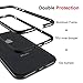 RANVOO iPhone X Bumper Case, iPhone 10 Case, Flexible Protective Bumper Frame - Black