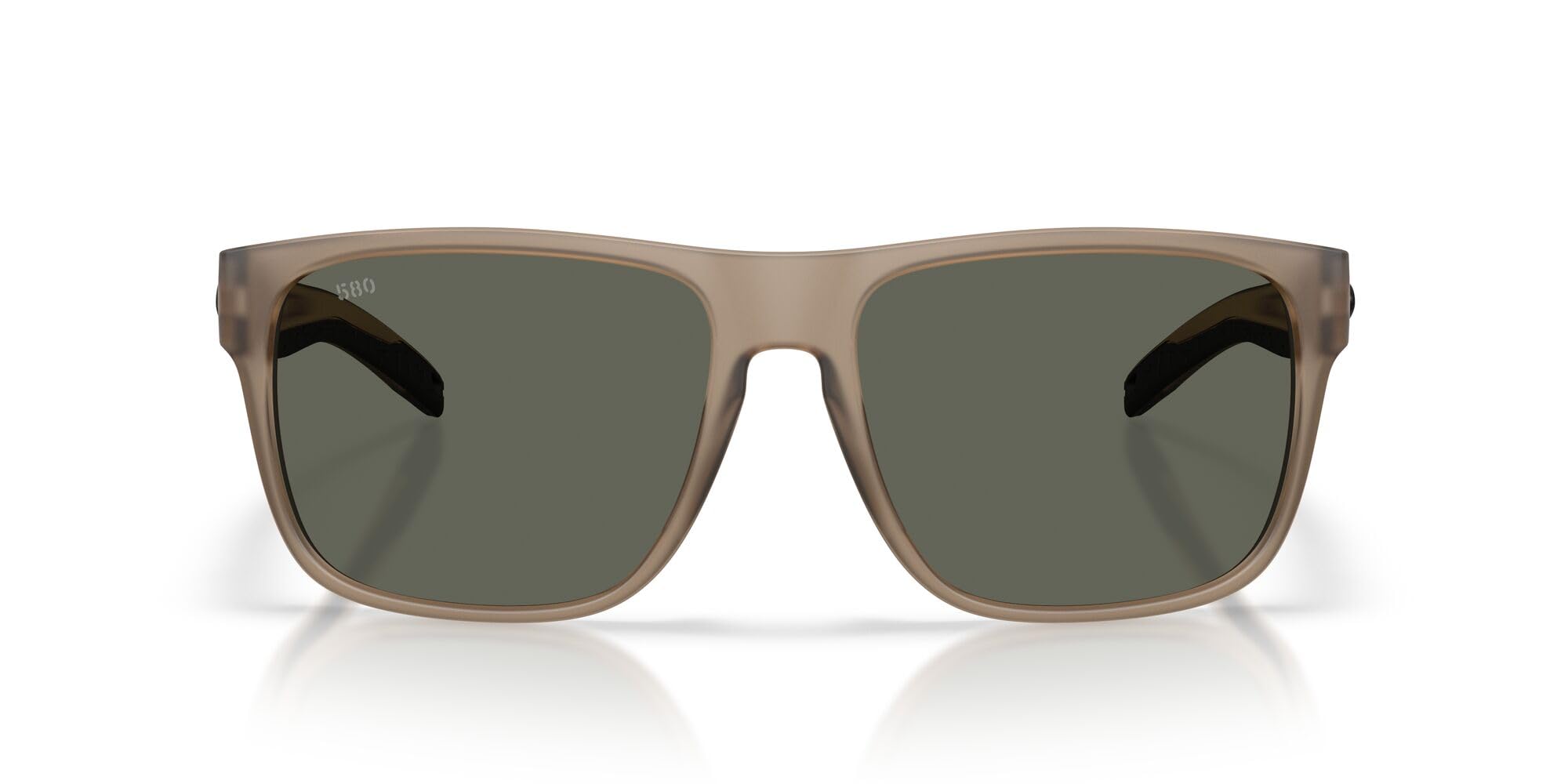Costa Del Mar Spearo XL Fishing and Watersports Sunglasses, Matte Brown Smoke/Grey 580G, 59 mm Image