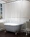 Wimaha 15 Gauge EVA Shower Curtain Liner, Waterproof Shower Liner for Bathroom Bath Stall, 72 x 78, Clear Stone Design