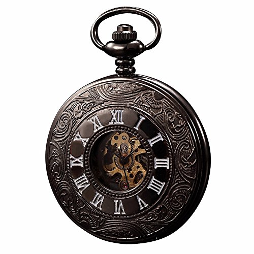 steampunk wooden watch