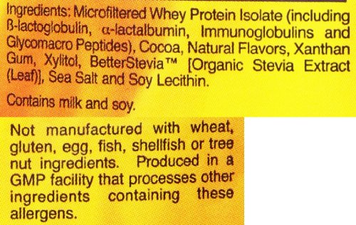 NOW Sports Whey Protein Isolate Dutch Chocolate, 1.8-Pound