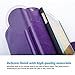 J.west Galaxy Note 3 Case, Galaxy Note 3 Wallet Case,Premium PU Leather Case Magnetic Wallet Credit Card ID Holder Flip Cover Case with 9 Card Slots Wrist Strap Case for Note 3 Purple
