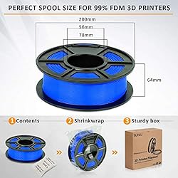 SUNLU PLA Filament 1.75mm, Neatly Wound PLA 3D