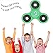Spinner Fidget Portable Tri-Spinner Fidget work Ultra Fast Bearings Finger Toy, Good for ADHD EDC Hand Killing Time,Great Gift (Green)