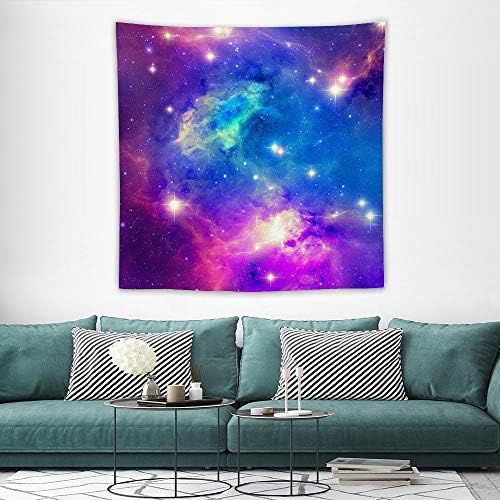 N\A Tapiz Colgar en la Pared, Nebulosa Colorida de la Galaxia, Colcha
