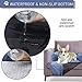 Topones Pet Furniture Protector Cover for Small Medium Dogs & Cats with Bolster- Removable Cover Non-slip Bottom-Bluethumb 3