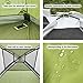 ALPHA CAMP 2-Person Camping Dome Tent with Carry Bag, Lightweight Waterproof Portable Backpacking Tent for Outdoor Camping/Hiking
