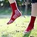 Airka Women's Hiking Socks 3 Pairs - Full Thickness Micro Crew For Trekking Mountaineering