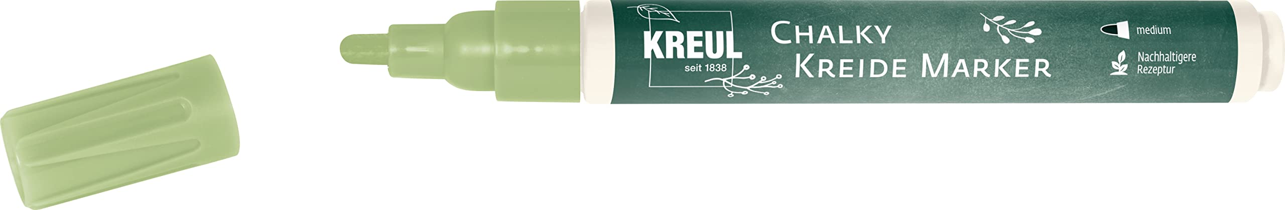 KREUL 22731 Chalky Chalk Marker medium Rosemary Grün