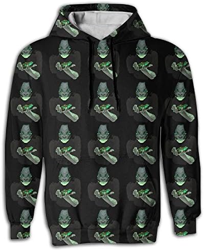 Trippy Frog Frogguy Men's Funny Fashion Hoodie Sweatshirt With Pockets